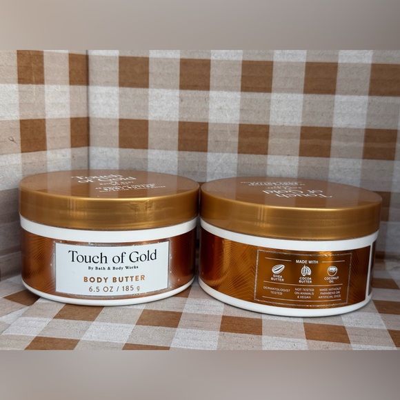 NEW B&BW(2)Touch of Gold 6.5 Oz BODY BUTTER x2 48 HOUR EXTREME MOISTURE&SCENT - Picture 3 of 5